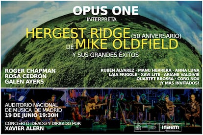 Opus One ofrece su segundo concierto en Madrid el próximo jueves 19 de junio en el Auditorio Nacional.