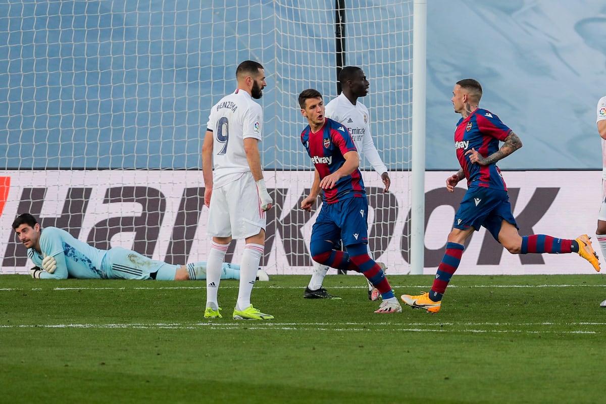 El Levante desquicia al Madrid (1-2) | Deportes | EL PAÍS
