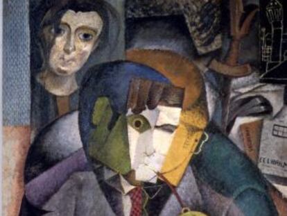 Retrato de Ramón Gómez de la Serna de Diego Rivera.
