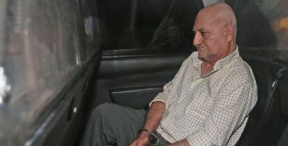 Daniel Galván, tras ser detenido en España.