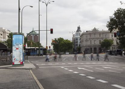 Nuevo mobiliario urbano de la capital.