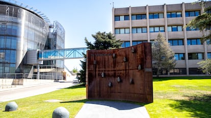 Sede central del Centro Nacional de Inteligencia (CNI), en Madrid, dirigido por Esperanza Casteleiro.