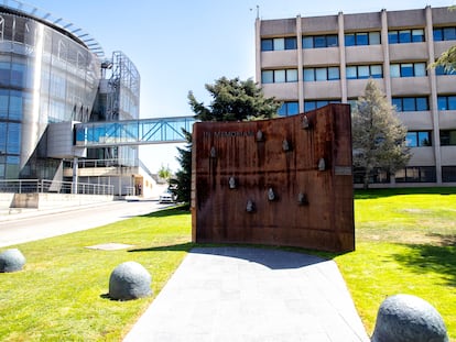 Sede central del Centro Nacional de Inteligencia (CNI), en Madrid, dirigido por Esperanza Casteleiro.