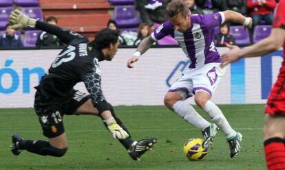 Ebert marca el tercer gol.