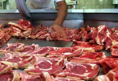 El principal destino de la carne vacuna exportada, segunda fuente de ingresos de la economía paraguaya después de la soja, fue Rusia, con 484,3 millones de dólares del total, seguido de Brasil, con 84,3 millones de dólares. EFE/Archivo