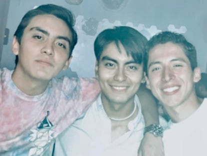 Fabián Orozco Mateos, Jesús Orozco Mateos y Pedro Mateos, tres de los cinco estudiantes de medicina asesinados en Celaya.
