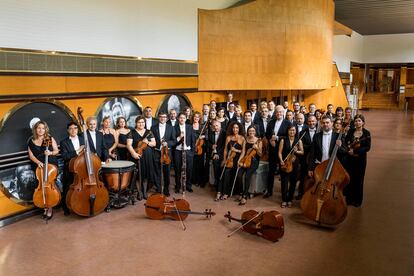 La Real Filharmonía de Galicia, en una imagen cedida.