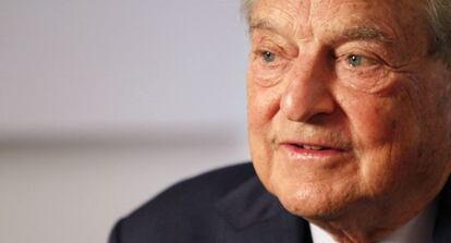 El multimillonario estadounidense, George Soros.