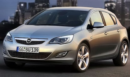 Imagen del modelo Astra de Opel/Vauxhall.