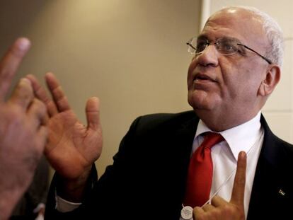 Saeb Erekat.