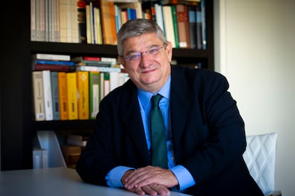 Madrid, 11/09/2024. Ignacio Díez-Picazo, presidente del Club Español de Litigación de los Negocios y socio director del despacho Díez-Picazo. (Foto: JUAN BARBOSA)