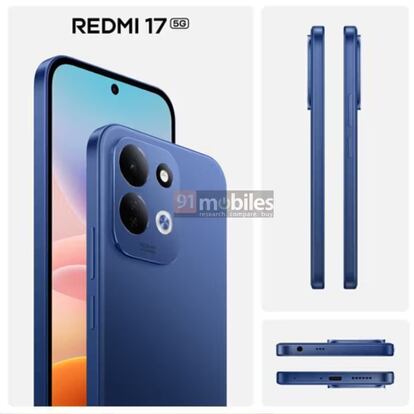Redmi 17 5G azul