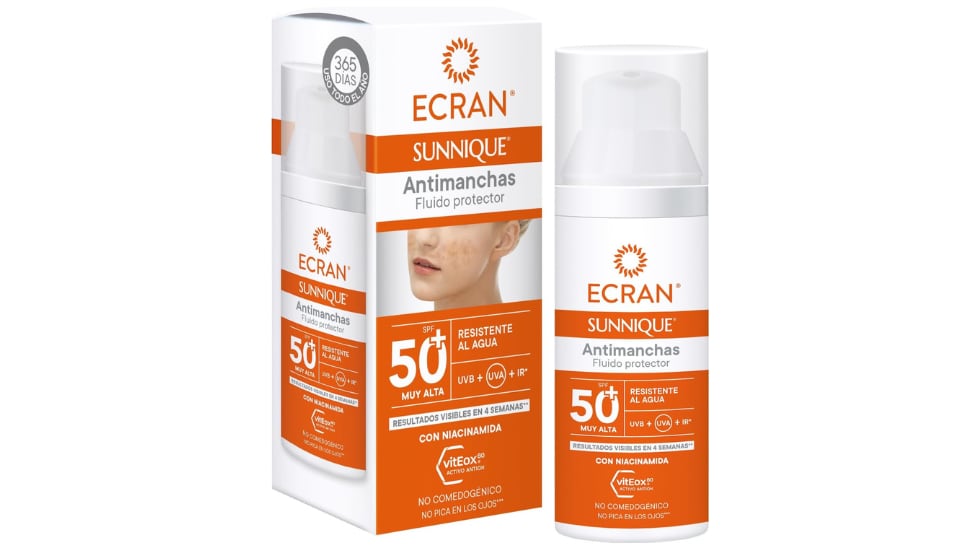 Fluido protector solar de Ecran.
