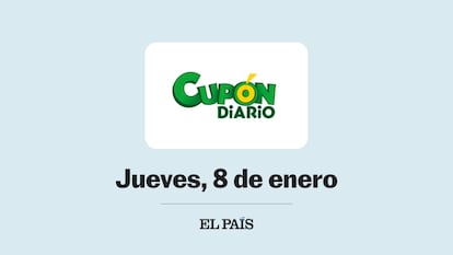 Cupón diario ONCE jueves 8 enero 2026