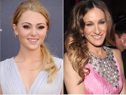 AnnaSophia Rodd y Sarah Jessica Parker