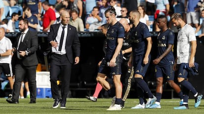 Zidane, Bale y Benzema.