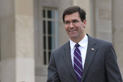 Mark Esper, nominado como nuevo secretario de Defensa por Donald Trump, en una imagen del pasado 8 de julio.