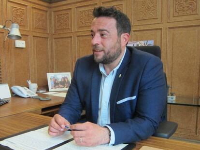 El alcalde de Badalona y candidato a la reelección, Álex Pastor (PSC).