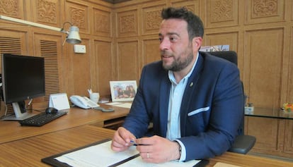 El alcalde de Badalona y candidato a la reelección, Álex Pastor (PSC).