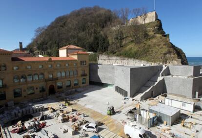 Imagen exterior del Museo San Telmo, en San Sebastián, cuya reapertura está prevista para el mes de abril.