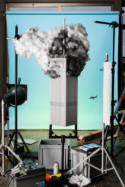 Montaje de '9/11' (por Tom Kaminski, 2001), 2013. © Cortis & Sonderegger
