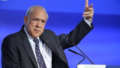 El secretario general de la Organización para la Cooperación y el Desarrollo Económico (OCDE), Angel Gurría.