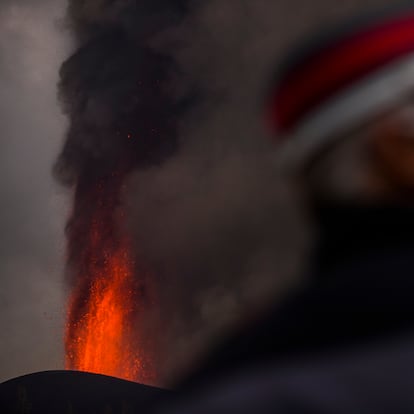 DVD 1071 (22-09-21) El volcán Cabeza de Vaca en la localidad de Tacande, El Paso, La Palma. Foto Samuel Sánchez