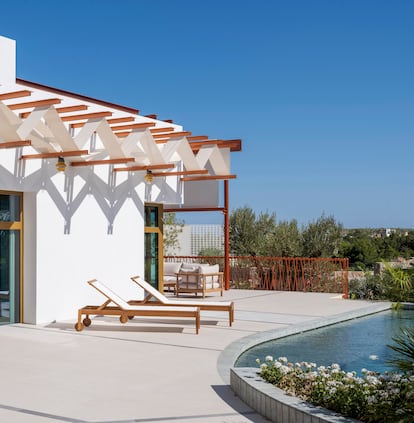 La Terrazza ‘eco-housing' tiene vistas a los encinares cercanos.