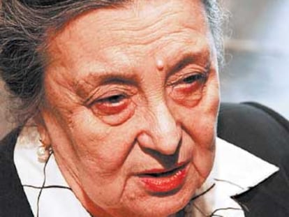 Ludmila Kagané, conservadora del museo  del Ermitage.