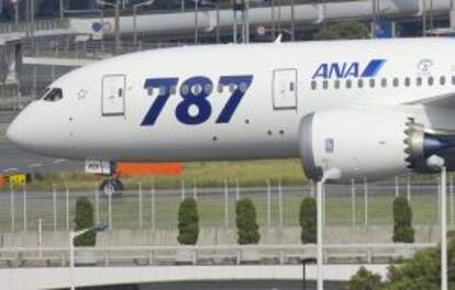 Un Boeing 787 de la compañía All Nippon Airways (ANA). EFE/Archivo