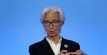 La presidenta del BCE, Christine Lagarde