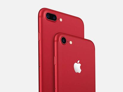 O novo iPhone 7 vermelho