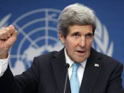 En la imagen, el jefe de la diplomacia de Estados Unidos, John Kerry. EFE/Archivo