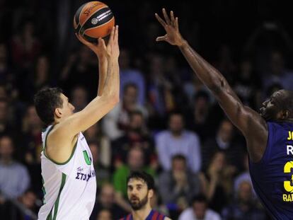 Tiro decisivo de Diamantidis, ante Jawai.