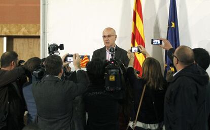 El líder de Unió Democràtica de Catalunya, Josep Antoni Duran Lleida.