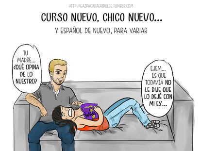 Curso nuevo, chico nuevo y español de nuevo...