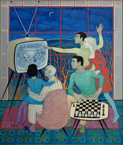 'Moon Rover' (1970), de la artista moldava Valentina Rusu-Ciobanu.