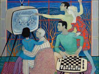 'Moon Rover' (1970), de la artista moldava Valentina Rusu-Ciobanu.
