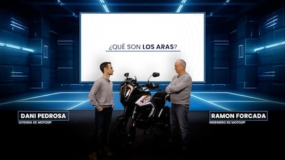 Dani Pedrosa con Ramón Forcada protagonizan un vídeo de la DGT.