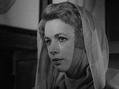 Piper Laurie as Sarah Packard in 'The Hustler,' (1961).