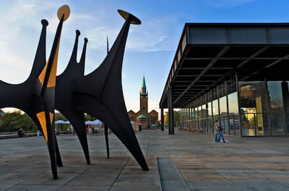 La Neue Nationalgalerie de Berlín.