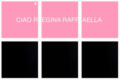 La composición de Laura Pausini en Instagram para despedir a Raffaella Carrà.