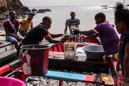 La pesca, la ganadería y la agricultura son los medios de vida habituales de los vecinos de Cidade Velha. 