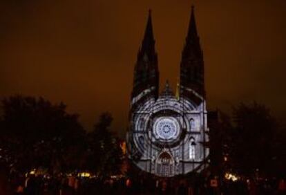 Iglesia de Santa Ludmila, en Praga.