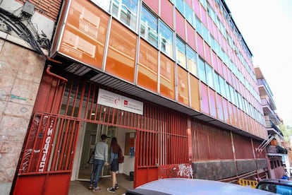 Edificio del Conservatorio Teresa de Berganza en el distrito de Latina.