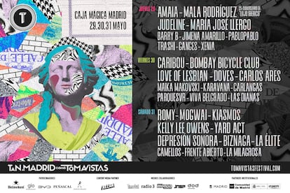 Cartel del Festival Tomavistas 2025. 