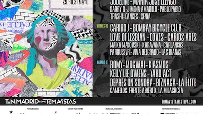 Cartel del Festival Tomavistas 2025.