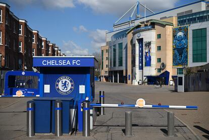 Stamford Bridge, el estadio del Chelsea, el pasado 18 de marzo.