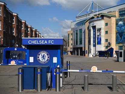 Stamford Bridge, el estadio del Chelsea, el pasado 18 de marzo.