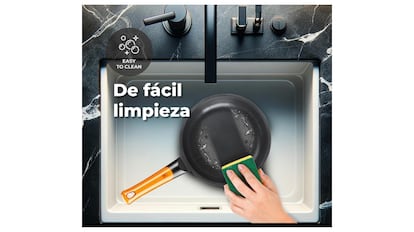 Very easy to clean pans.